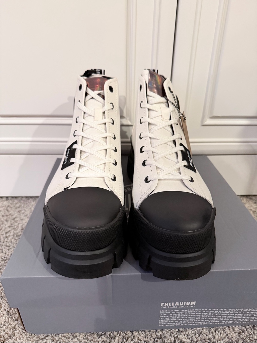 Palladium Revolt Star White 8.5